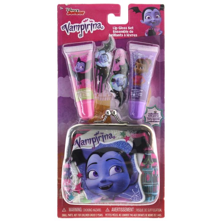 Disney's Vampirina Girls Lip Balm & Coin Purse Set, Multicolor