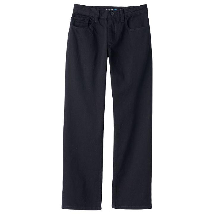 Boys 8-20 Tony Hawk&reg; Straight-leg Jeans, Boy's, Size: 18, Black