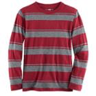Boys 8-20 Urban Pipeline&reg; Striped Crew Tee, Size: Medium, Red