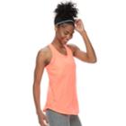 Women's Tek Gear&reg; Jersey Racerback Tank, Size: S Tall, Brt Orange