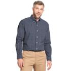 Men's Arrow Hamilton Classic-fit Poplin Button-down Shirt, Size: Xxl, Blue (navy)