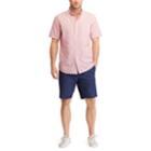 Men's Chaps Classic-fit Patterned Button-down Shirt, Size: Small, Red