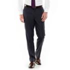 Men's Axist Ultra Series Straight-fit Solid No-iron Performance Flat-front Dress Pants, Size: 33x32, Blue