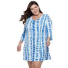 Plus Size Apt. 9&reg; Tie-dye Strappy-back Cover-up, Women's, Size: 1xl, Med Blue