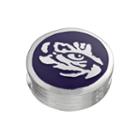 Fiora Sterling Silver Lsu Tigers Bead, Women's, Multicolor