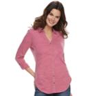 Women's Sonoma Goods For Life&trade; Utility Tunic, Size: Small, Pink