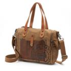 The Same Direction Super Horse Leather Convertible Satchel, Women's, Brown