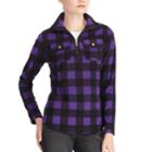 Women's Chaps Printed 1/4-zip Pullover, Size: Small, Purple
