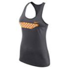 Women's Nike Tennessee Volunteers Two-tone Tank Top, Size: Large, Grey
