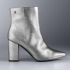 Simply Vera Vera Wang Venice Women's Ankle Boots, Size: 8.5, Silver