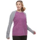 Plus Size Tek Gear&reg; Core Tee, Women's, Size: 3xl, Med Purple