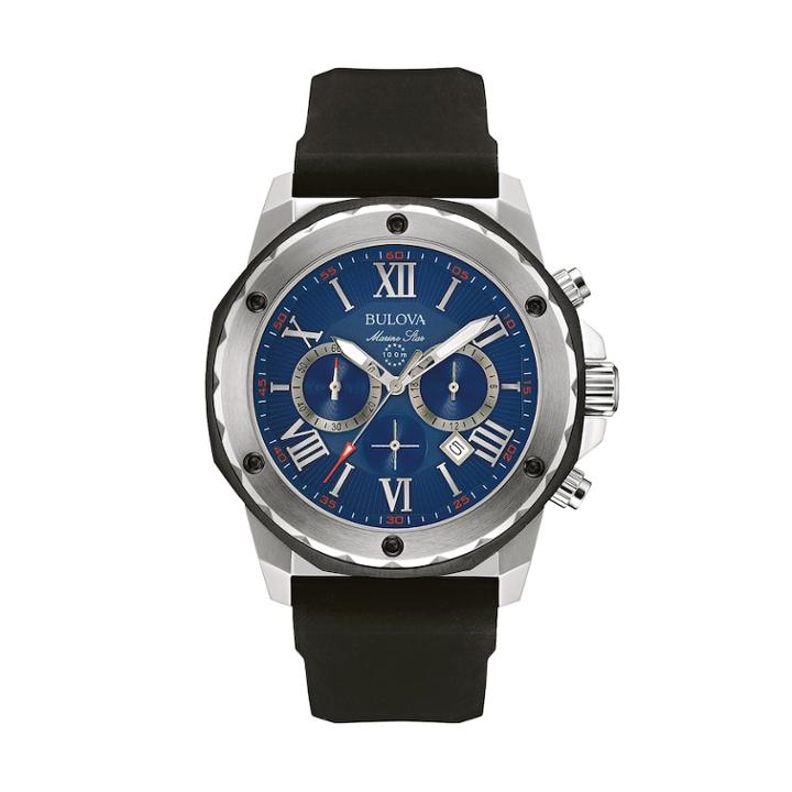 Bulova Men's Marine Star Chronograph Watch - 98b258, Multicolor