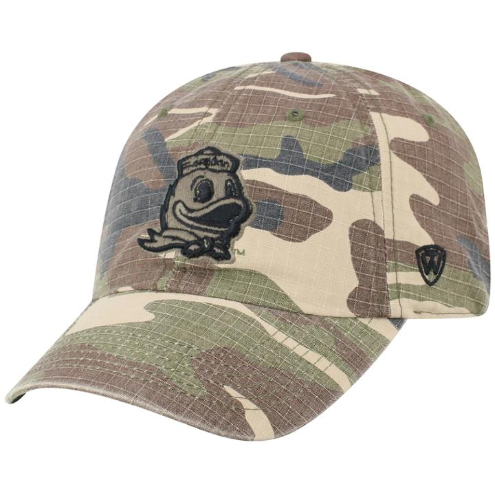 Adult Top Of The World Oregon Ducks Hero Adjustable Cap, Men's, Green