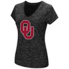 Woman's Campus Heritage Oklahoma Sooners Big Logo Tee, Size: Xl, Grey