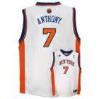 Boys 8-20 Adidas New York Knicks Carmelo Anthony Nba Replica Jersey, Boy's, Size: L(14/16), White