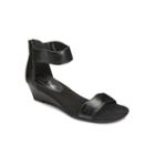 A2 By Aerosoles Yet Around Women's Wedge Sandals, Size: Medium (11), Black