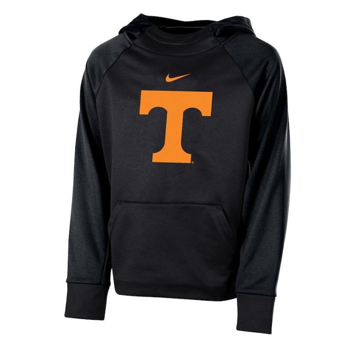 Boys 8-20 Nike Tennessee Volunteers Therma-fit Colorblock Hoodie, Size: L 14-16, Grey
