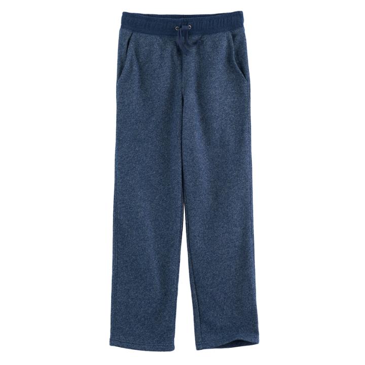 Boys 8-20 Urban Pipeline&reg; Fleece Varsity Pants, Size: Small, Dark Blue