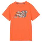 Boys 8-20 New Balance Logo Tee, Boy's, Size: L 14-16, Lt Orange