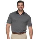 Big & Tall Grand Slam Off Course Regular-fit Striped Performance Golf Polo, Men's, Size: Xxl Tall, Oxford