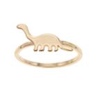 Lc Lauren Conrad Dinosaur Silhouette Ring, Women's, Size: 7, Gold