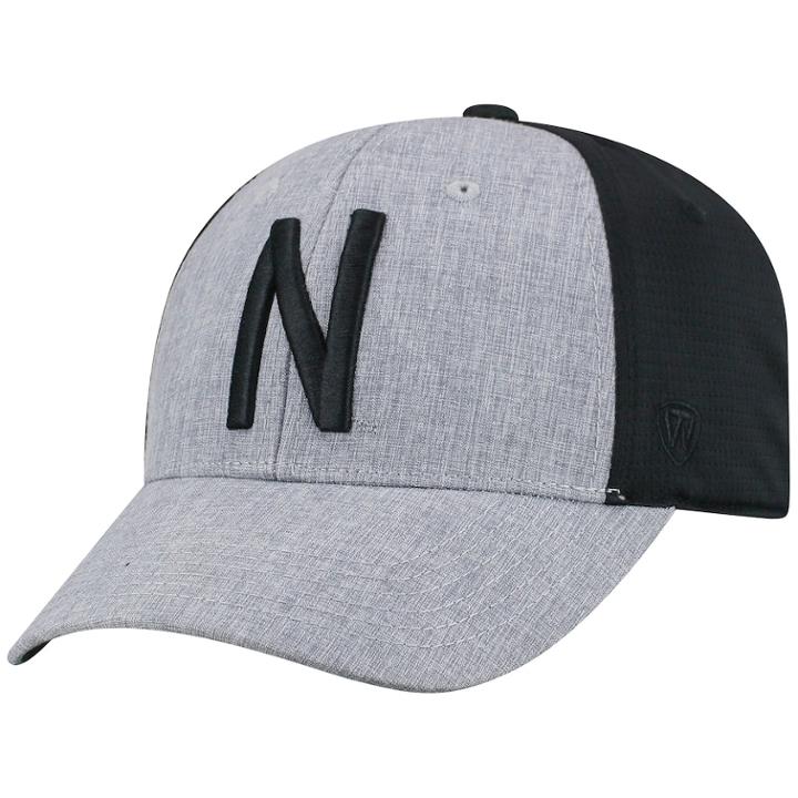 Adult Top Of The World Nebraska Cornhuskers Fabooia Memory-fit Cap, Men's, Med Grey