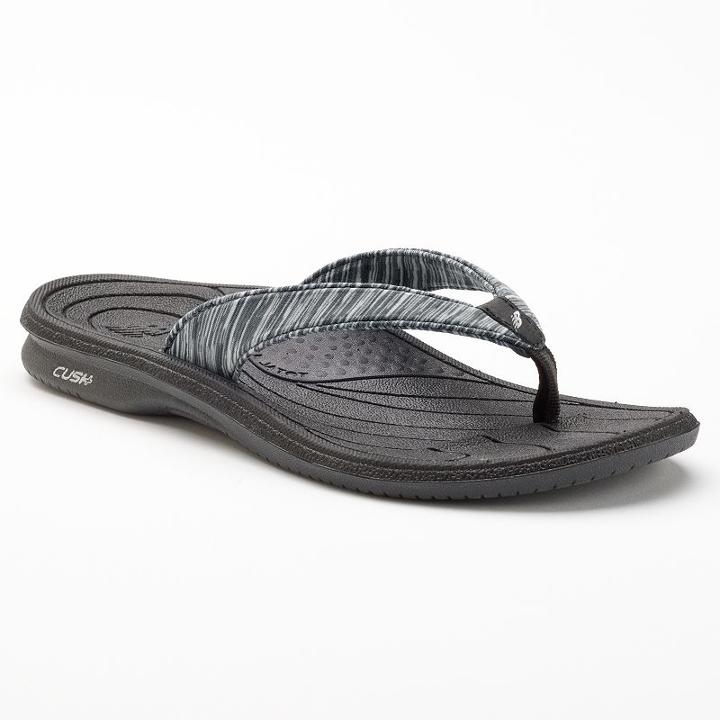 New Balance Cush+ Heathered Women's Sandals, Size: Medium (9), Black