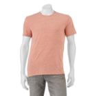 Men's Sonoma Goods For Life&trade; Heathered Everyday Tee, Size: Medium, Dark Red