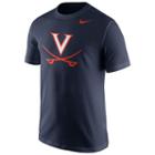 Men's Nike Virginia Cavaliers Logo Tee, Size: Small, Ovrfl Oth