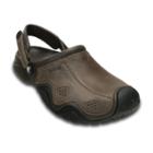 Crocs Swiftwater Men's Clogs, Size: 8, Lt Brown