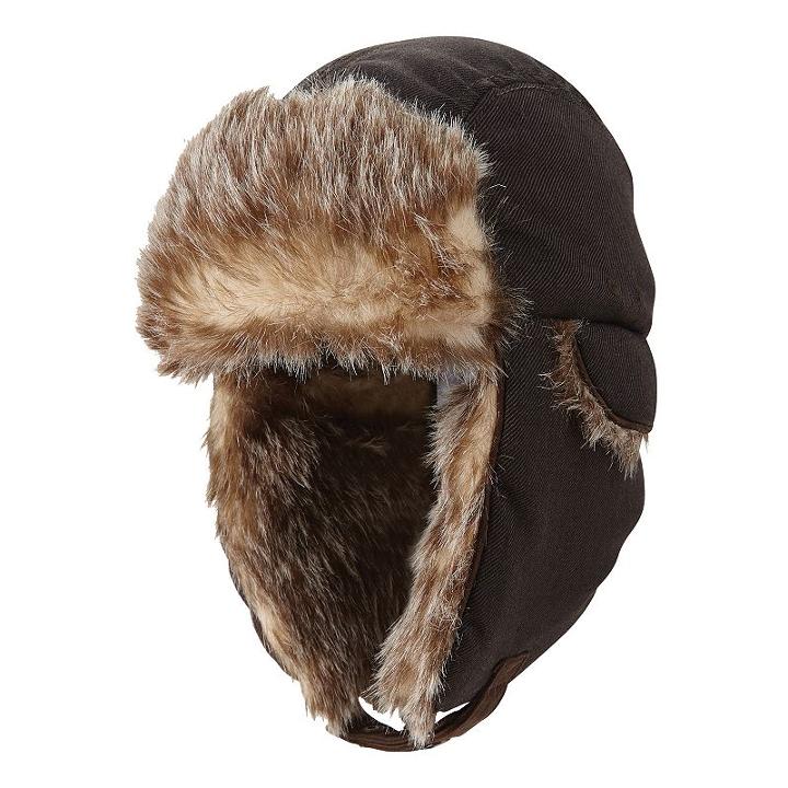 Men's Haggar Trapper Hat, Size: L/xl, Dark Brown