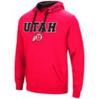 Men's Utah Utes Pullover Fleece Hoodie, Size: Xl, Brt Red