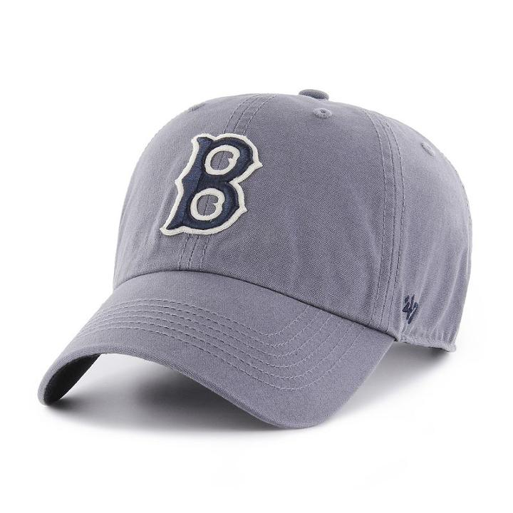 Adult '47 Brand Boston Red Sox Borderland Clean Up Adjustable Cap, Blue (navy)