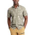 Men's Chaps Classic-fit Performance Woven Button-down Shirt, Size: Xxl, Green