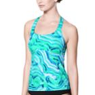 Women's Nike Racerback Tankini Top, Size: Xl, Green Oth