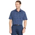 Men's Van Heusen Flex Non-iron Slim-fit Button-down Shirt, Size: Large, Blue