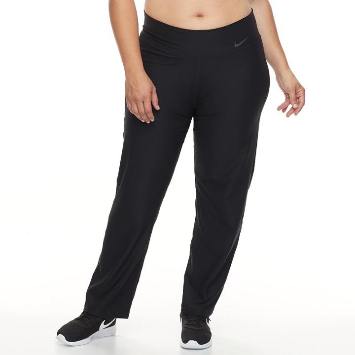 Plus Size Nike Power Training Pants, Women's, Size: 1xl, Grey (charcoal)
