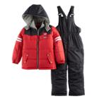 Boys 4-7 I-extreme Colorblock Jacket & Bib Overall Snow Pants Set, Size: 5, Red
