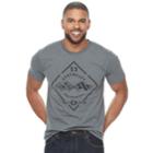 Men's Chevrolet Built 4 Speed Tee, Size: Xxl, Grey