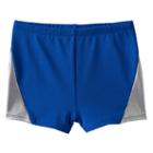 Girls 4-14 Jacques Moret Hologram Metallic Hem Shorts, Size: Large, Blue Other