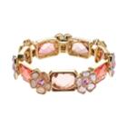 Dana Buchman Pink Flower Stretch Bracelet, Women's