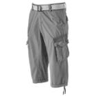 Men's Xray Messenger Belted Cargo Shorts, Size: 30, Grey