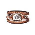 Women's Auburn Tigers Bracelet Set, Brown
