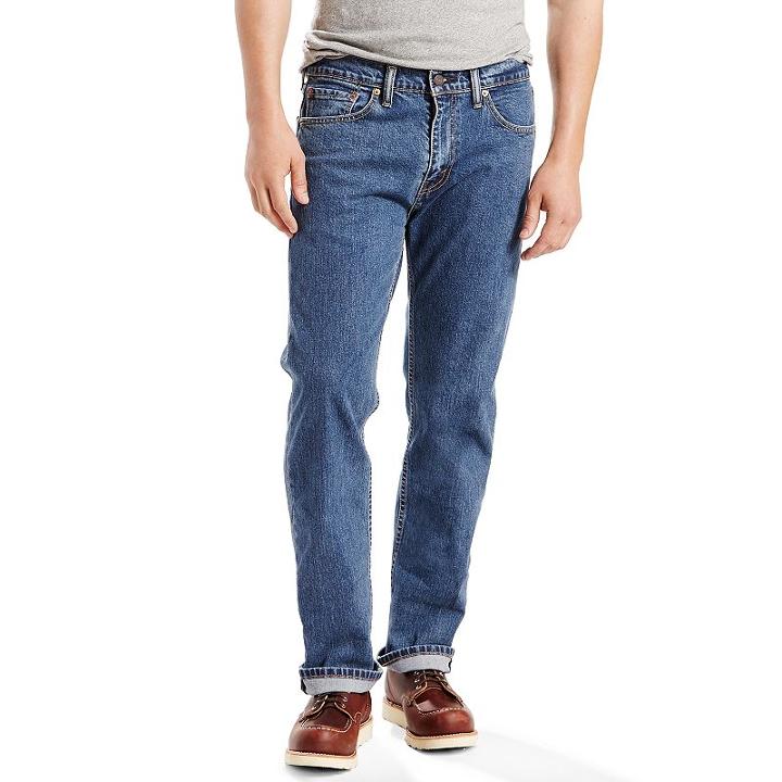 Men's Levi's&reg; 505&trade; Regular-fit Stretch Jeans, Size: 33x30, Med Blue