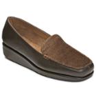 A2 By Aerosoles Gondola Stitch 'n Turn Women's Loafers, Size: 7 Wide, Brown