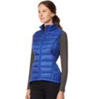 Women's Heat Keep Solid Down Puffer Vest, Size: Xxl, Blue