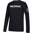 Men's Adidas North Carolina State Wolfpack Linear Bar Tee, Size: Medium, Nst Black