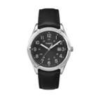 Timex Men's Easton Avenue Leather Watch - Tw2p76700jt, Size: Large, Black