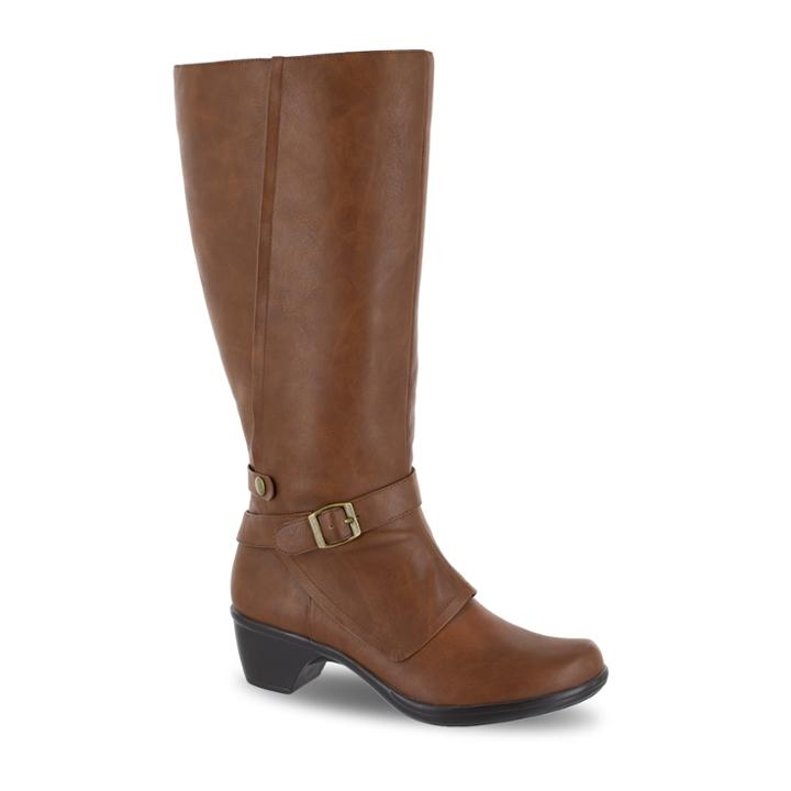 Easy Street Jan Women's Knee High Boots, Size: 9 Wc, Dark Brown