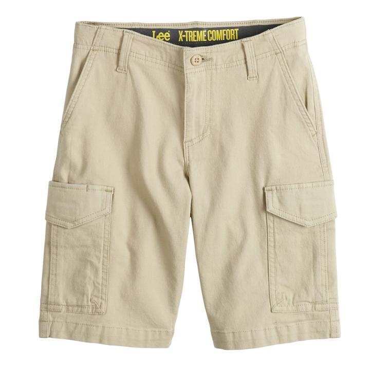 Boys 8-20 Lee Rover Cargo Shorts, Size: 18, Lt Beige